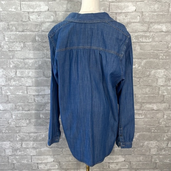 Pendleton Blue Denim Button Down Shirt - Picture 4 of 7